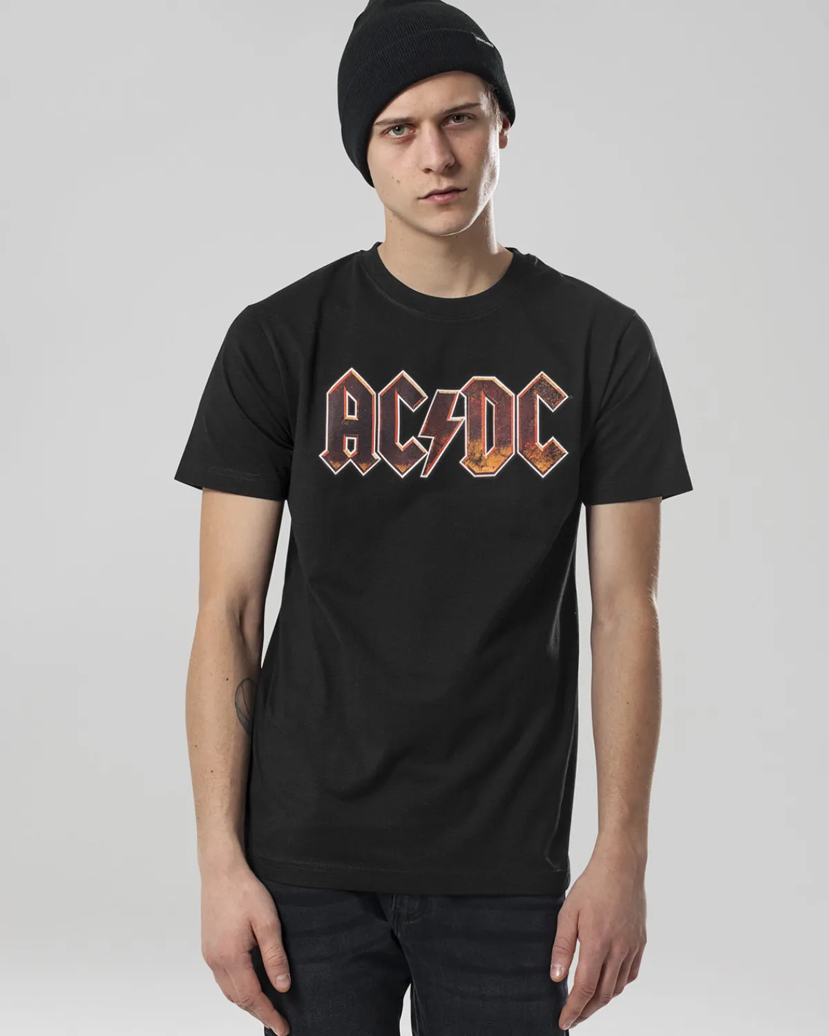 Urban Classics AC/DC Voltage t-paita - Musta Clearance