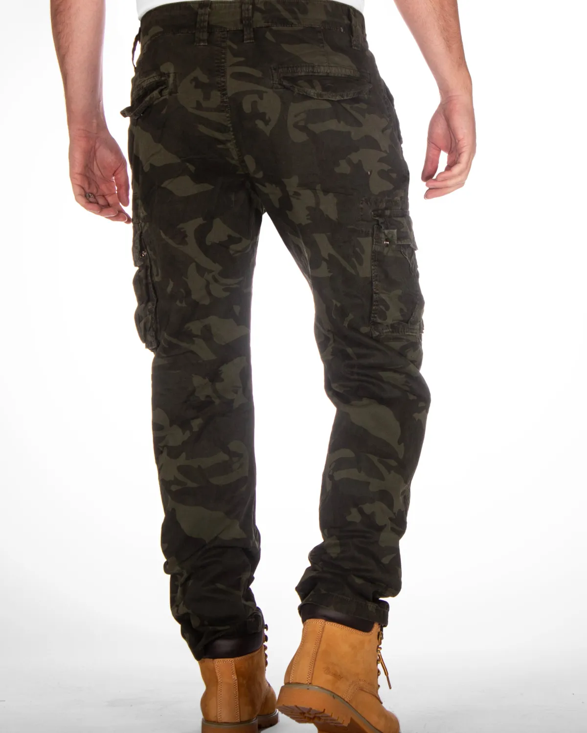 OneREDOX Aidan reisitaskuhousut - Vihreä camo Hot