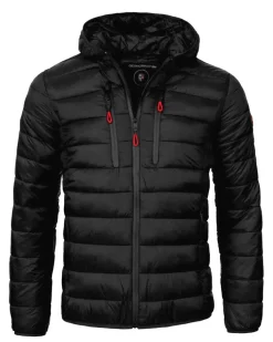 Geographical Norway Alaric kevyttoppatakki - Musta Discount