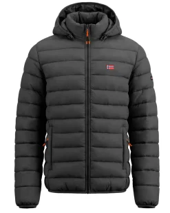 Geographical Norway Amigolor kevyttoppatakki - Tummanharmaa New