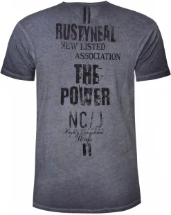 Rusty Neal Association t-paita - Tumman Harmaa Online