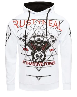 Rusty Neal Attractive huppari - Valkoinen New