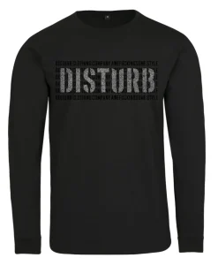Disturb Clothing Awefuckingsome pitkähihainen - Musta Clearance
