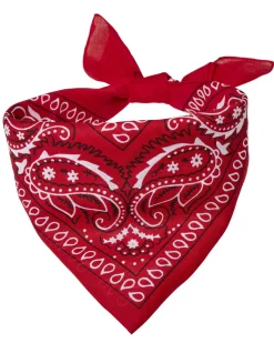 Urban Classics Bandana huivi 3-pack - Punainen Discount