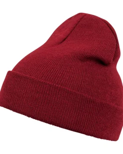 Urban Classics Basic Flap pipo - Burgundi Punainen Hot