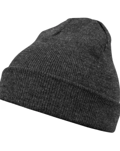 Urban Classics Basic Flap pipo - Tummanharmaa Discount