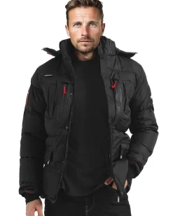 Geographical Norway Basilboli talvitakki - Musta Outlet