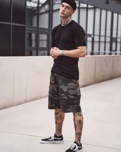 Brandit BDU Ripstop reisitaskushortsit - Tumma Camo Hot