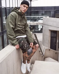 Brandit BDU Ripstop reisitaskushortsit - Camo Clearance