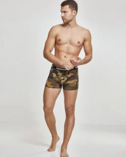 Urban Classics Bokserit 2-pack - Camo & Tumma Camo Outlet