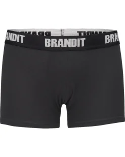 Brandit logo bokserit 2-pack - & Musta Camo Online