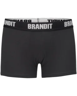 Brandit logo bokserit 2-pack - & Musta Online