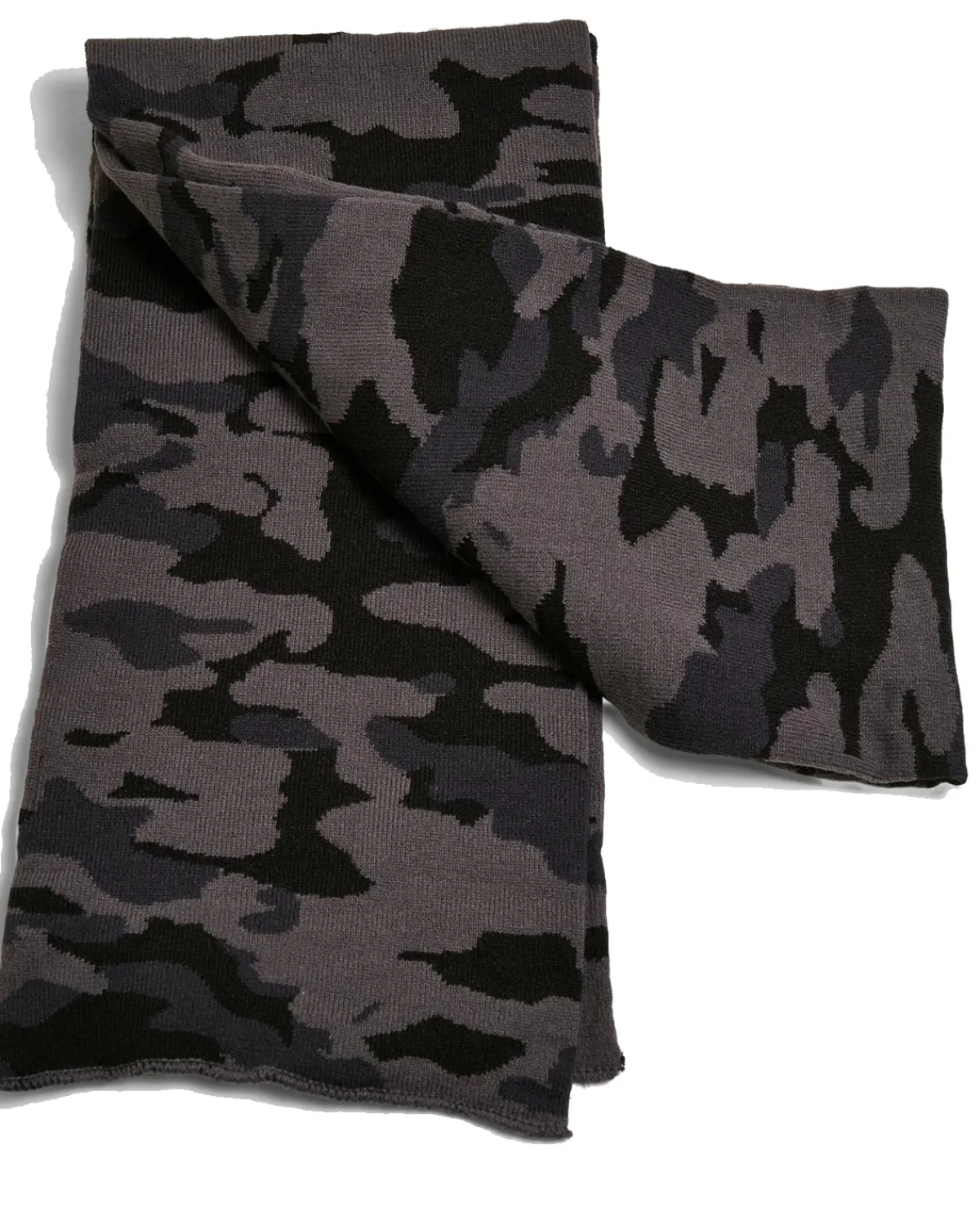 Urban Classics Camo huivi - Tumma camo Clearance
