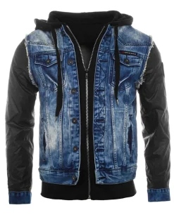Cipo & Baxx C-1290 Dewei farkkutakki - Sininen Denim sininen Best