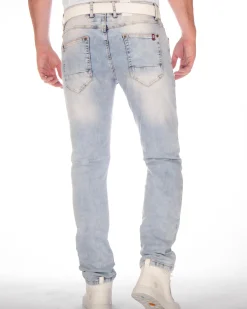 Cipo & Baxx CD820 Reid farkut - Vaaleansininen Denim vaalea Discount
