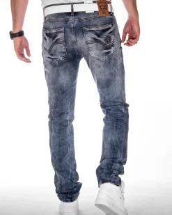 Cipo & Baxx CD319 Silas farkut - Sininen Denim sininen Sale