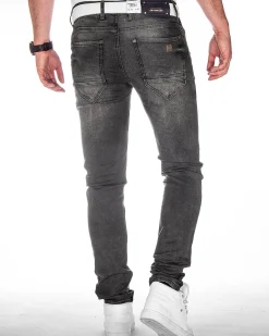 Cipo & Baxx CD374 Walker farkut - Tummanharmaa Sale