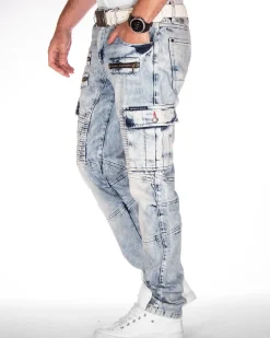 Cipo & Baxx CD798 Xenos reisitaskufarkut - Vaaleansininen Denim vaalea Outlet