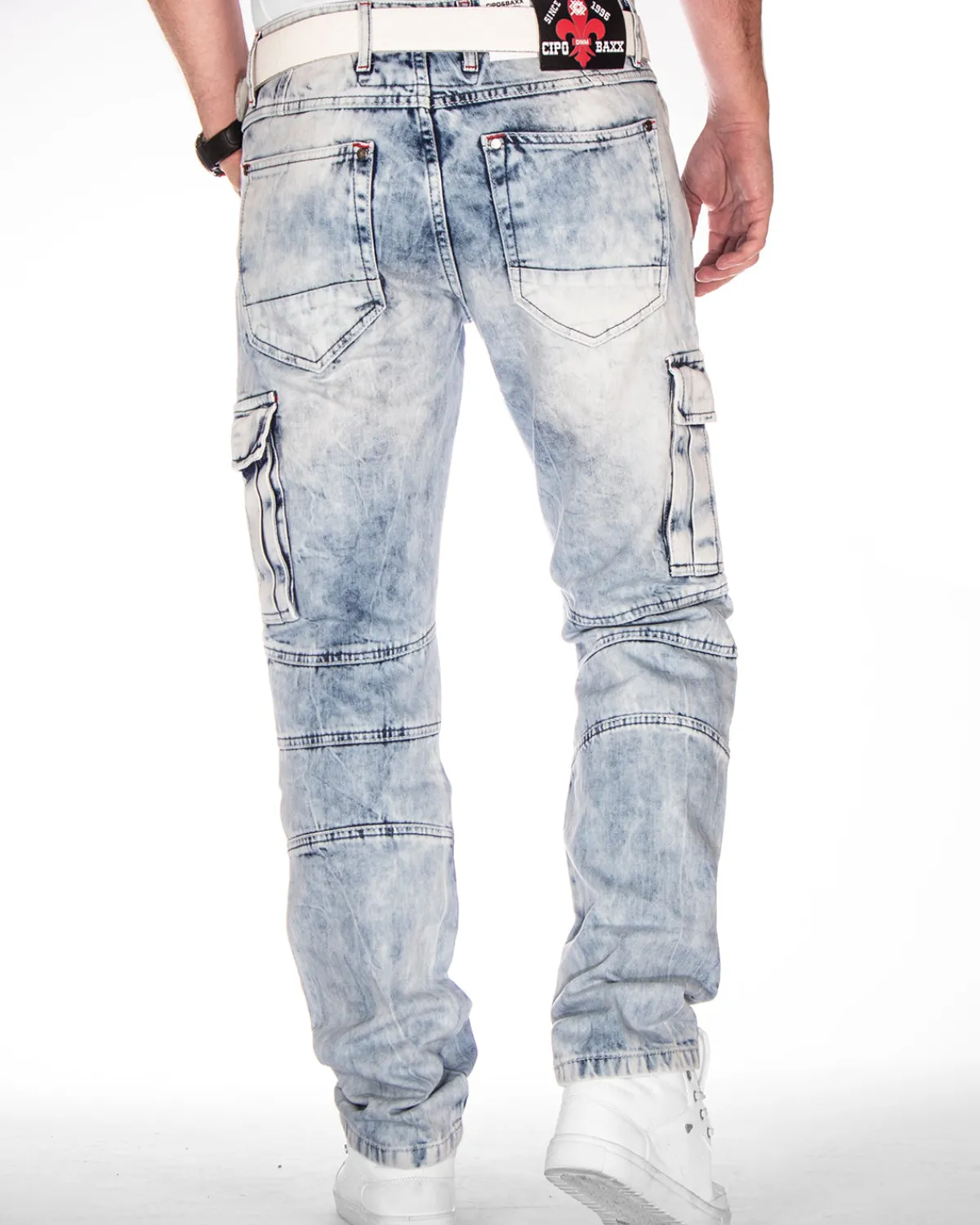 Cipo & Baxx CD798 Xenos reisitaskufarkut - Vaaleansininen Denim vaalea Outlet