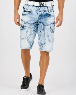 Cipo & Baxx CK182 farkkushortsit - Vaaleansininen Outlet