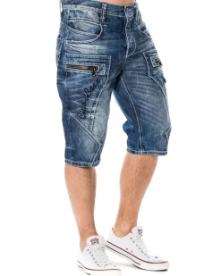 Cipo & Baxx CK101 Henry farkkushortsit - Sininen New