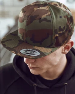 FLEXFIT Classic snapback - Vihreä camo Hot