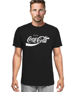 Urban Classics Coca Cola t-paita - Musta Hot