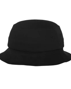 FLEXFIT Cotton twill bucket hat - Musta Hot