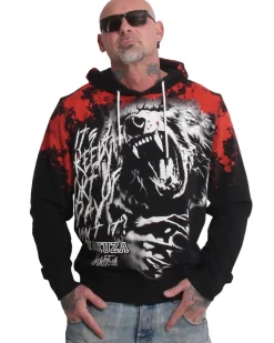 Yakuza Ink Creepy huppari - Musta Clearance