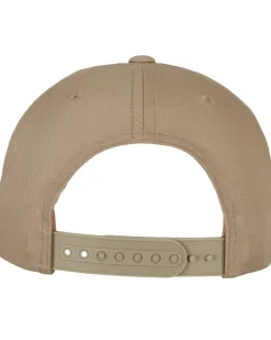 FLEXFIT Curved classic snapback - Beige Clearance