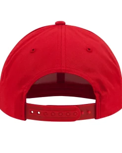 FLEXFIT Curved classic snapback - Punainen Discount