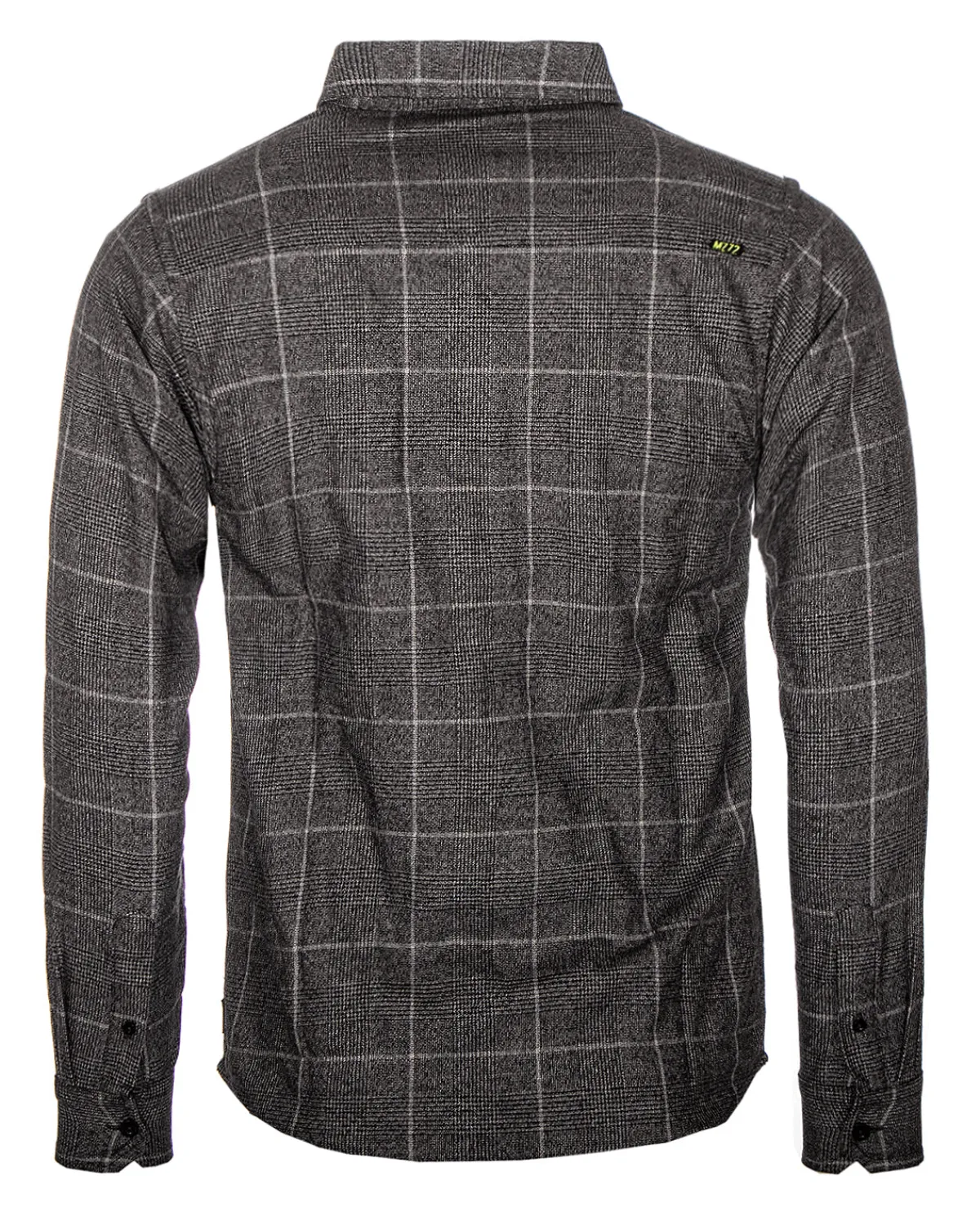 MZ72 Brand Daytona ruudullinen kauluspaita - Tummanharmaa Best