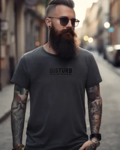 Disturb Clothing Disturb Chest t-paita Best