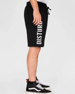 Disturb Clothing Disturb collegeshortsit - /Valkoinen Musta Best