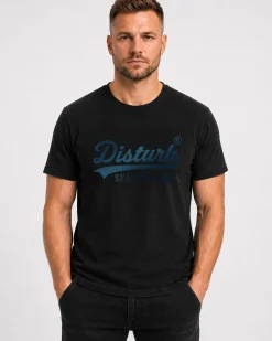 Disturb Clothing Disturb Sea t-paita - Musta Sale