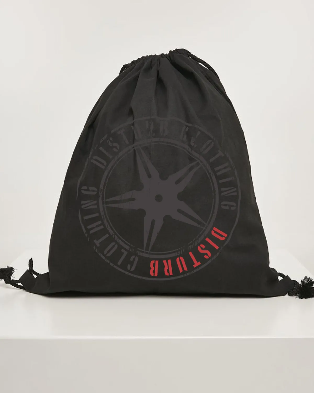 Disturb Clothing Disturb Star gymsack - Musta New