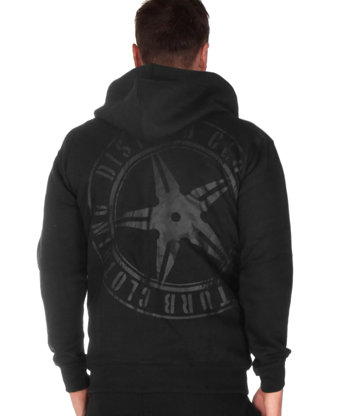 Disturb Clothing Disturb vetoketjuhuppari - / Musta Online
