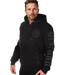 Disturb Clothing Disturb vetoketjuhuppari - / Musta Online