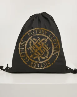 Disturb Clothing Disturb Viking gymsack - Musta