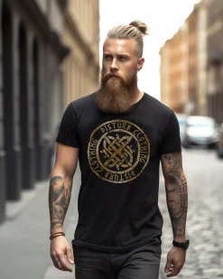 Disturb Clothing Disturb Viking t-paita New