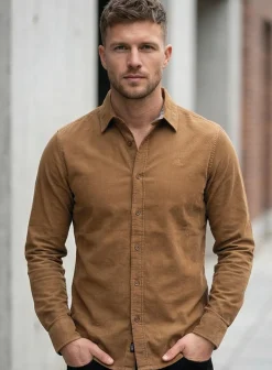 MZ72 Brand Dustin kauluspaita - kameli Beige Outlet