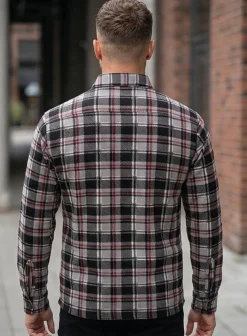 MZ72 Brand Dylim flanellipaita - Harmaa Hot