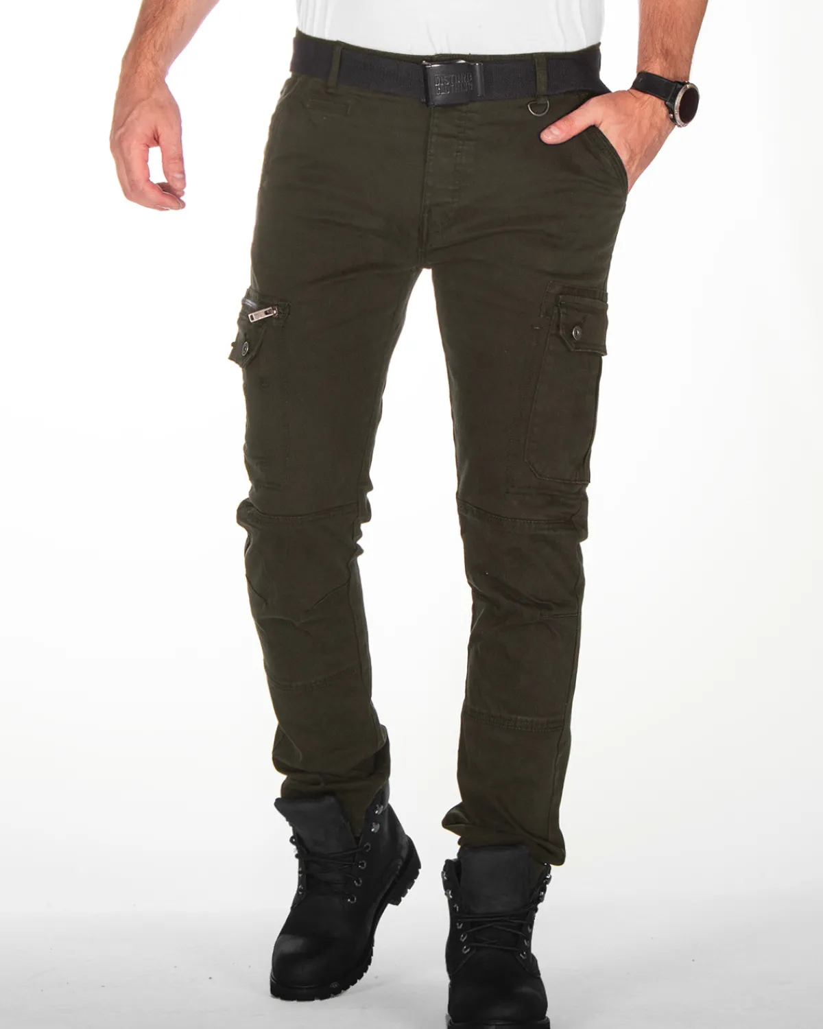 MZ72 Brand Eclair reisitaskuhousut - Khaki Vihreä Best