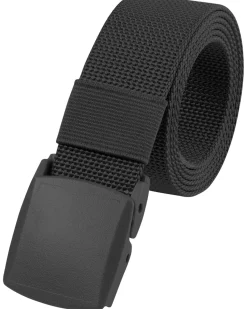 Brandit Fast closure kangasvyö 130cm - Musta Outlet