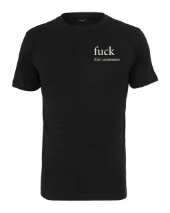 Urban Classics FCK t-paita - Musta Best