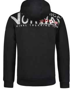 Geographical Norway Fespote vetoketjuhuppari - Musta Sale