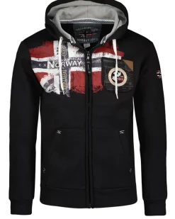 Geographical Norway Fespote vetoketjuhuppari - Musta Sale