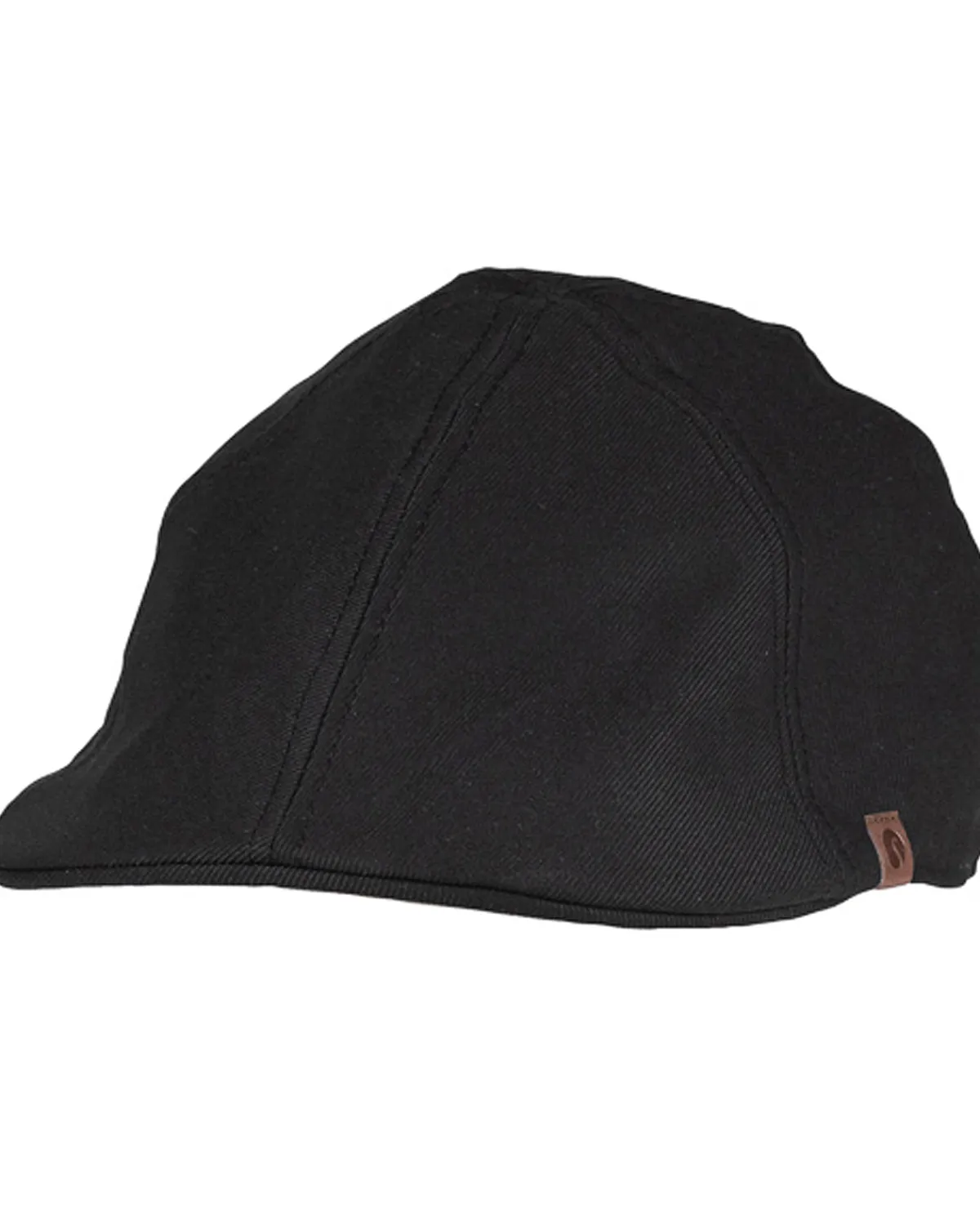 Salon Flat Cap Bamboo - Musta Best