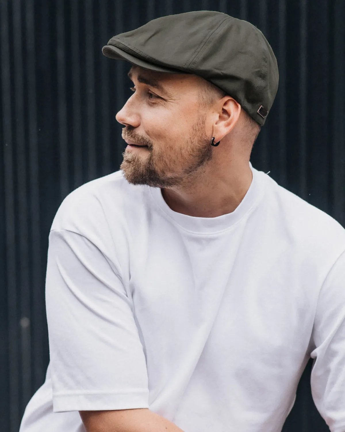 Salon Flat Cap colors - Harmaa Clearance