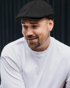 Salon Flat Cap colors - Musta